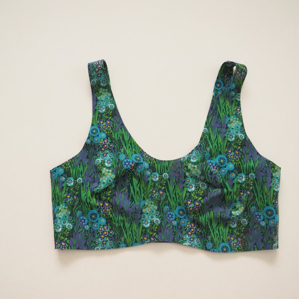 !! Anna Sui x Knix Luxelift Floral Pullover Bra sz xs - Picture 2 of 5